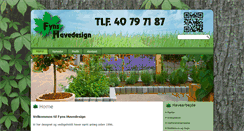 Desktop Screenshot of fynshavedesign.dk